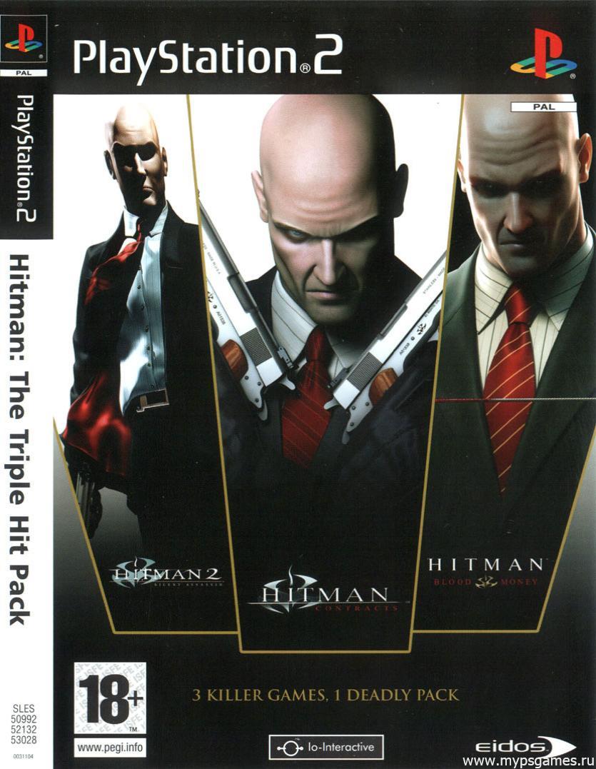 Скан обложки Hitman 2: Silent Assassin (лицевая)