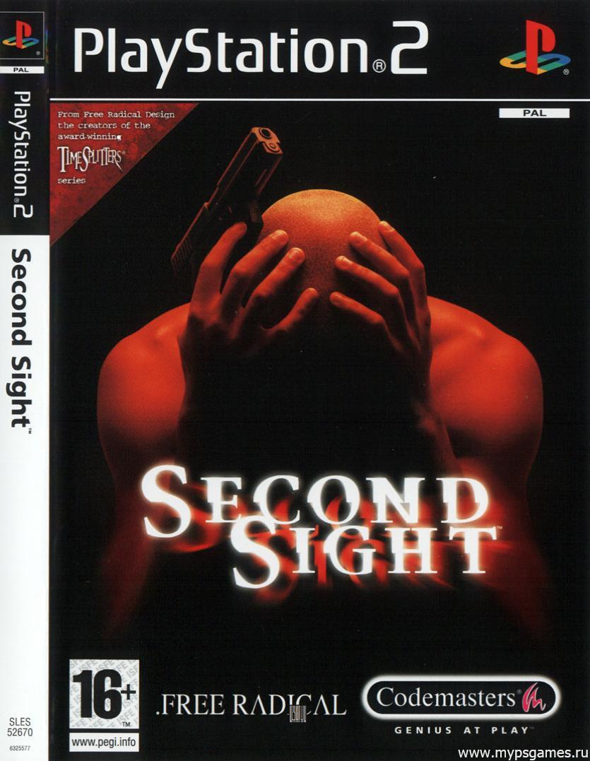 Second Sight: Скан обложки Second Sight (лицевая)