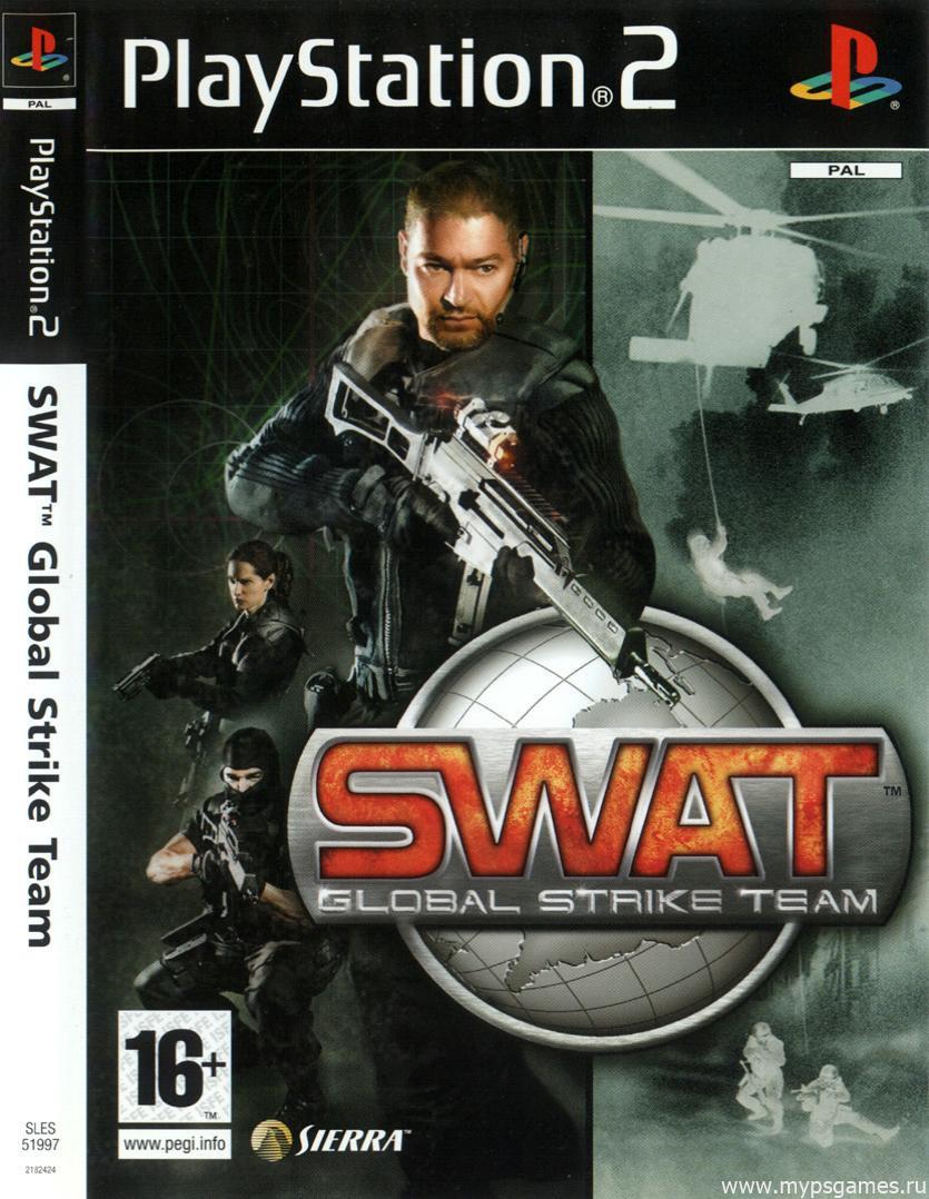 Скан обложки SWAT: Global Strike Team (лицевая)