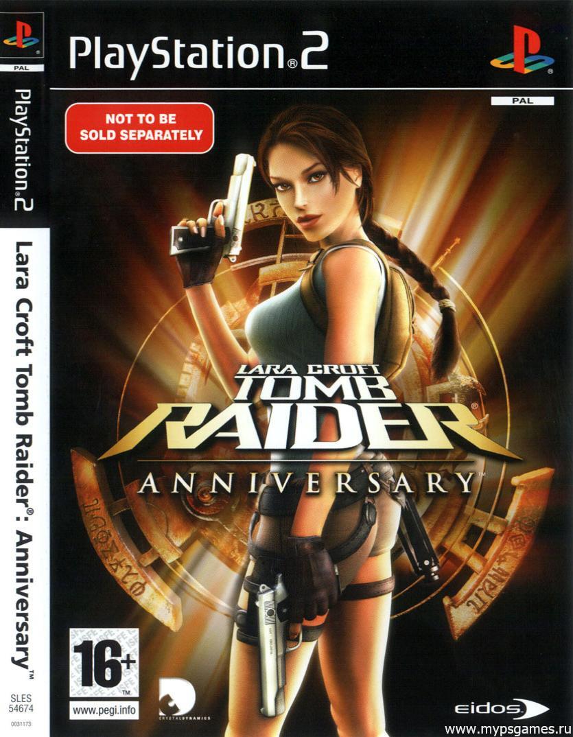 Скан обложки Lara Croft Tomb Raider: Anniversary (лицевая)