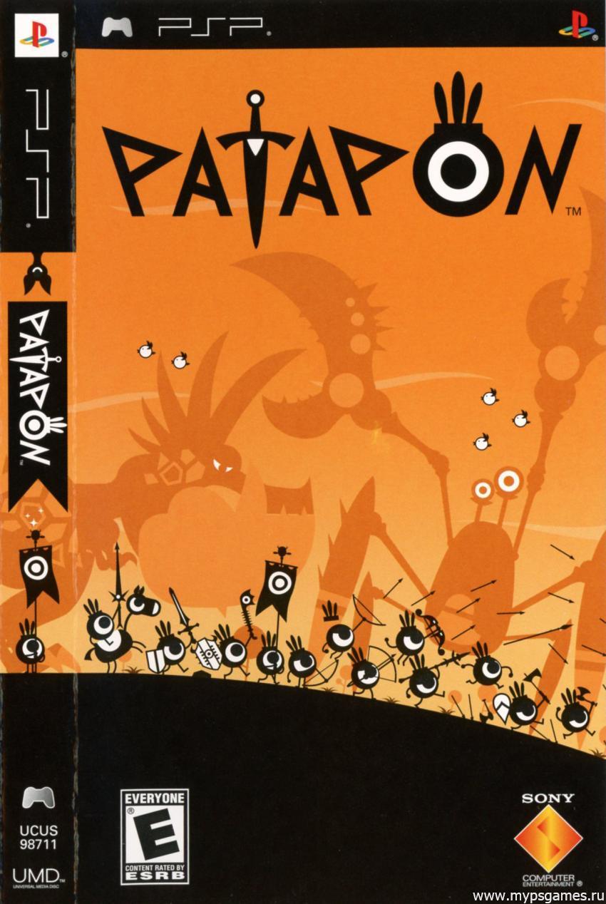 Скан обложки Patapon (лицевая) 