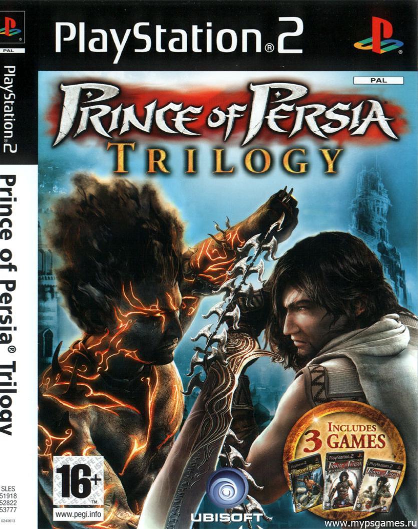 Скан обложки Prince Of Persia Warrior Within (лицевая)