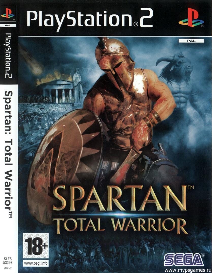 Скан обложки Spartan: Total Warrior (лицевая)