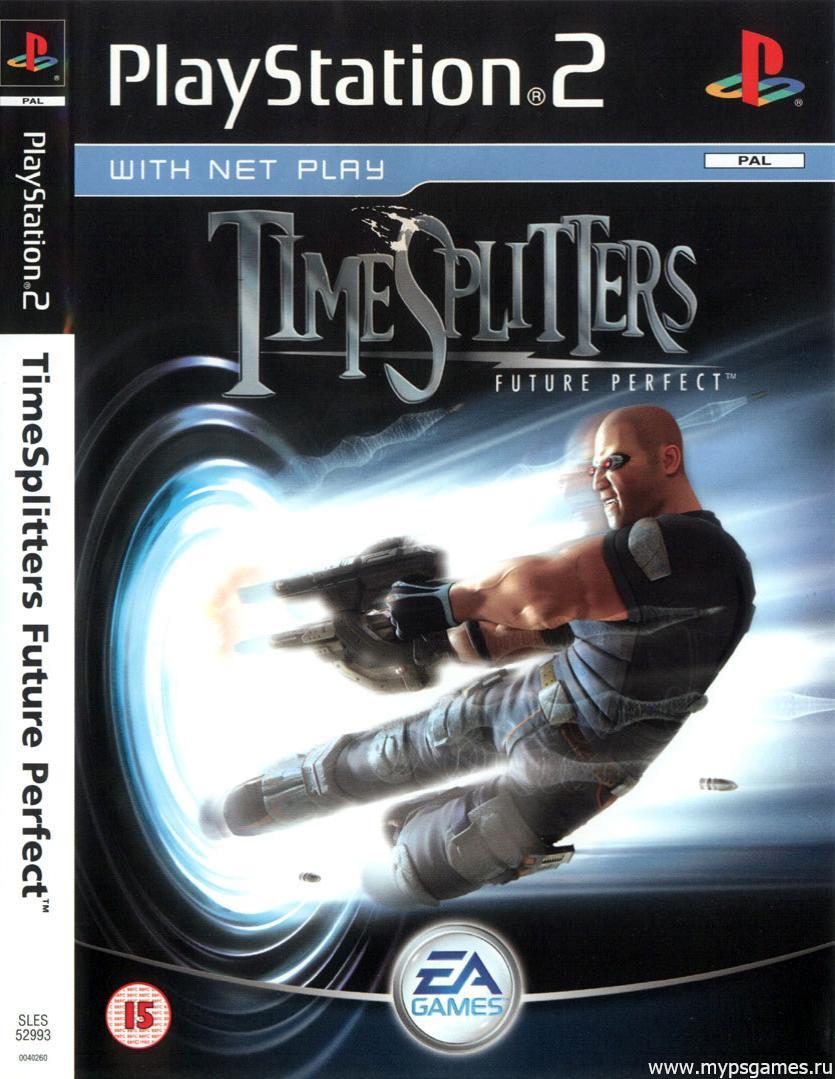 Скан обложки Timesplitters: Future Perfect (лицевая)